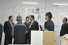 訪問会の様子