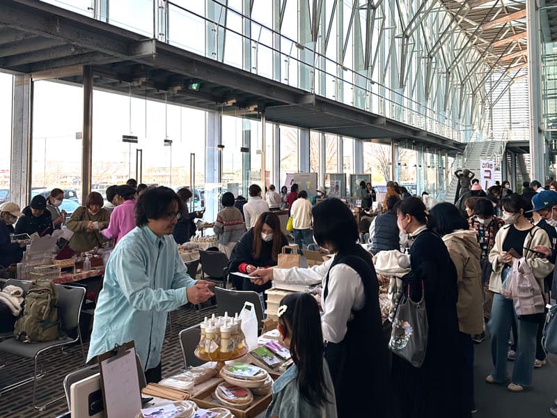 1階から見た様子