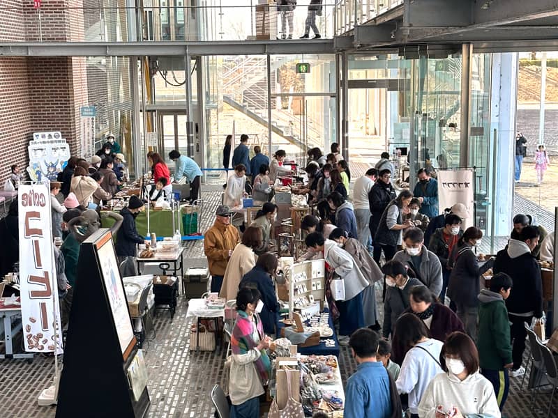 2階から見た様子