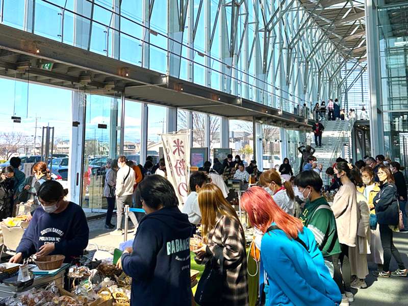 ホール側から見たイベントの様子