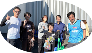 Cコースガチジョグチーム集合写真